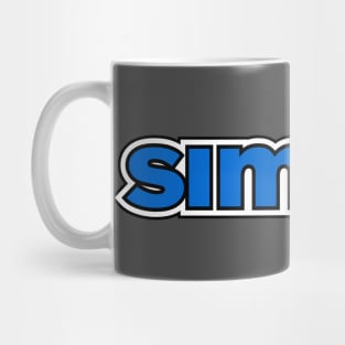 Simson logo (blue) Mug